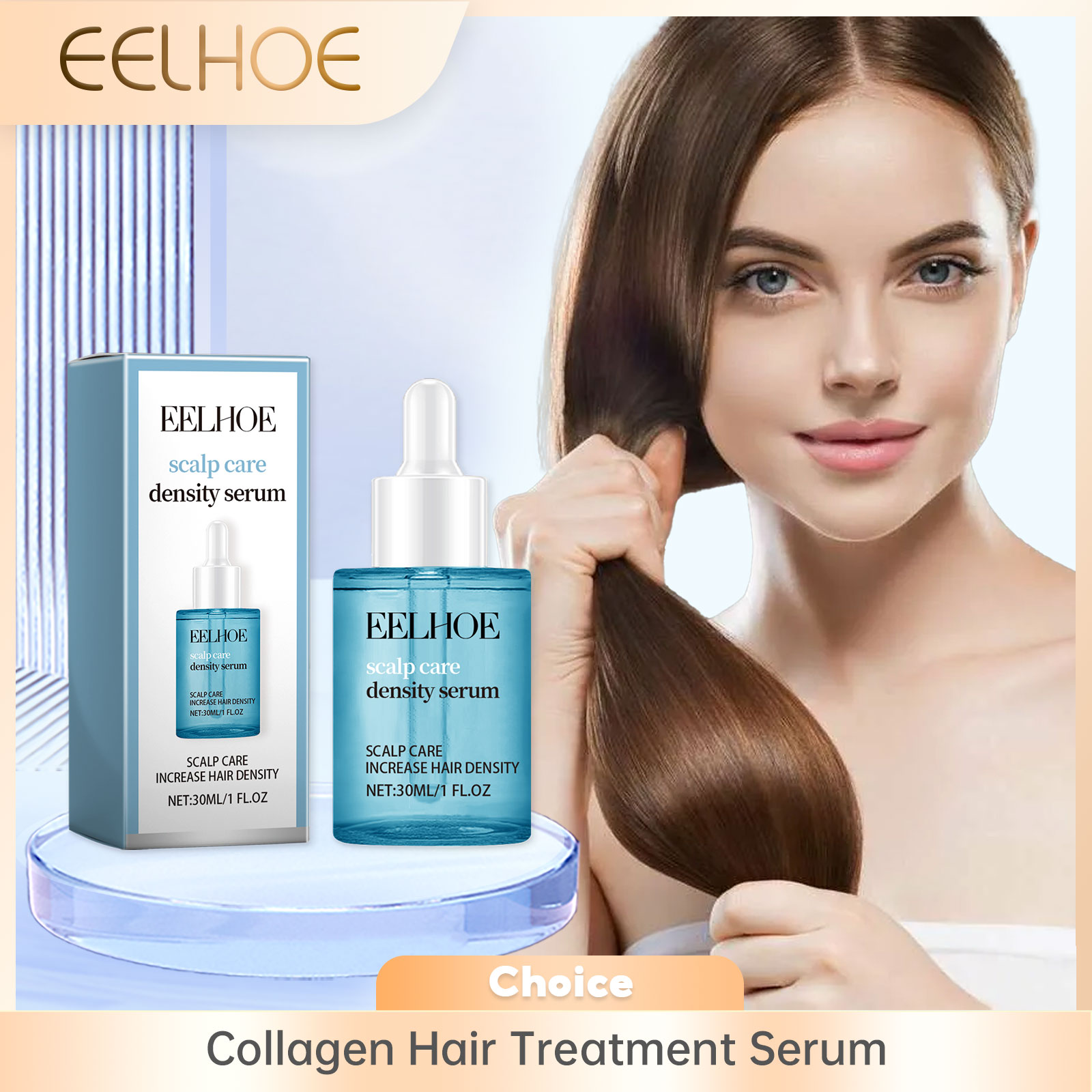 Hair Care Vitamin E - EELHOE Collagene Trattamento Dei Capelli Siero