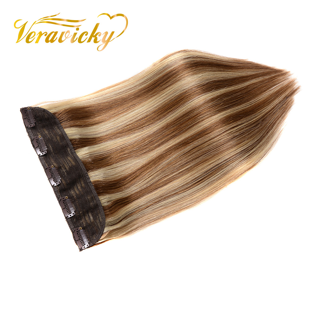 Clip In Hair Piece - Clip in un unico pezzo color