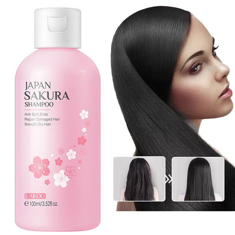 Hair Care Vitamin E - LAIKOU Giappone Sakura Shampoo Riparazione Capelli