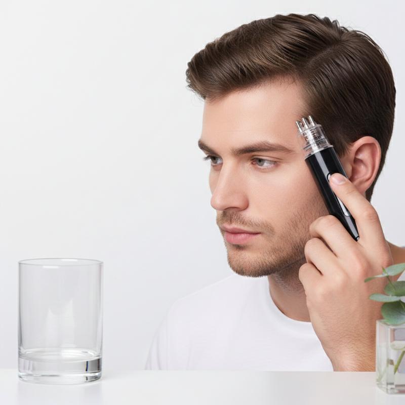 Hair Care Essential Oil - Set di 1 Massaggiatore Portatile per