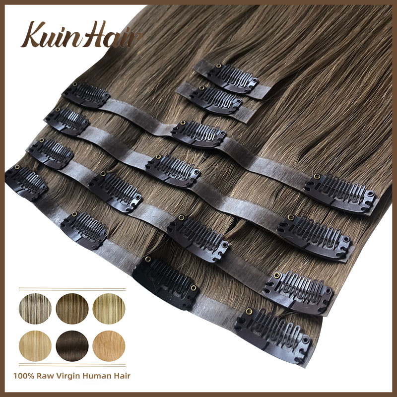 Clip In Hair Piece - Clip dritta invisibile in PU nelle