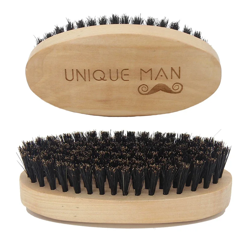 Hair Care Naturally - Spazzola per barba in legno per