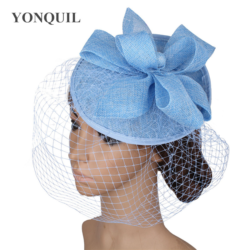 Hair Net Invisible - Cappello Fascinator da Sposa in Rete,