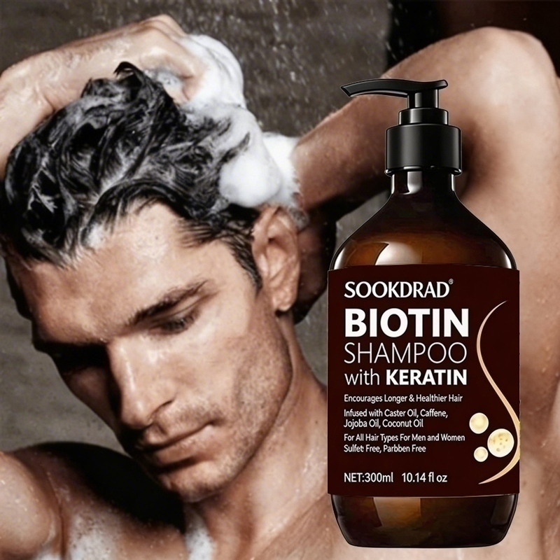 Hair Care Keratin Shampoo - Shampoo per capelli alla cheratina con