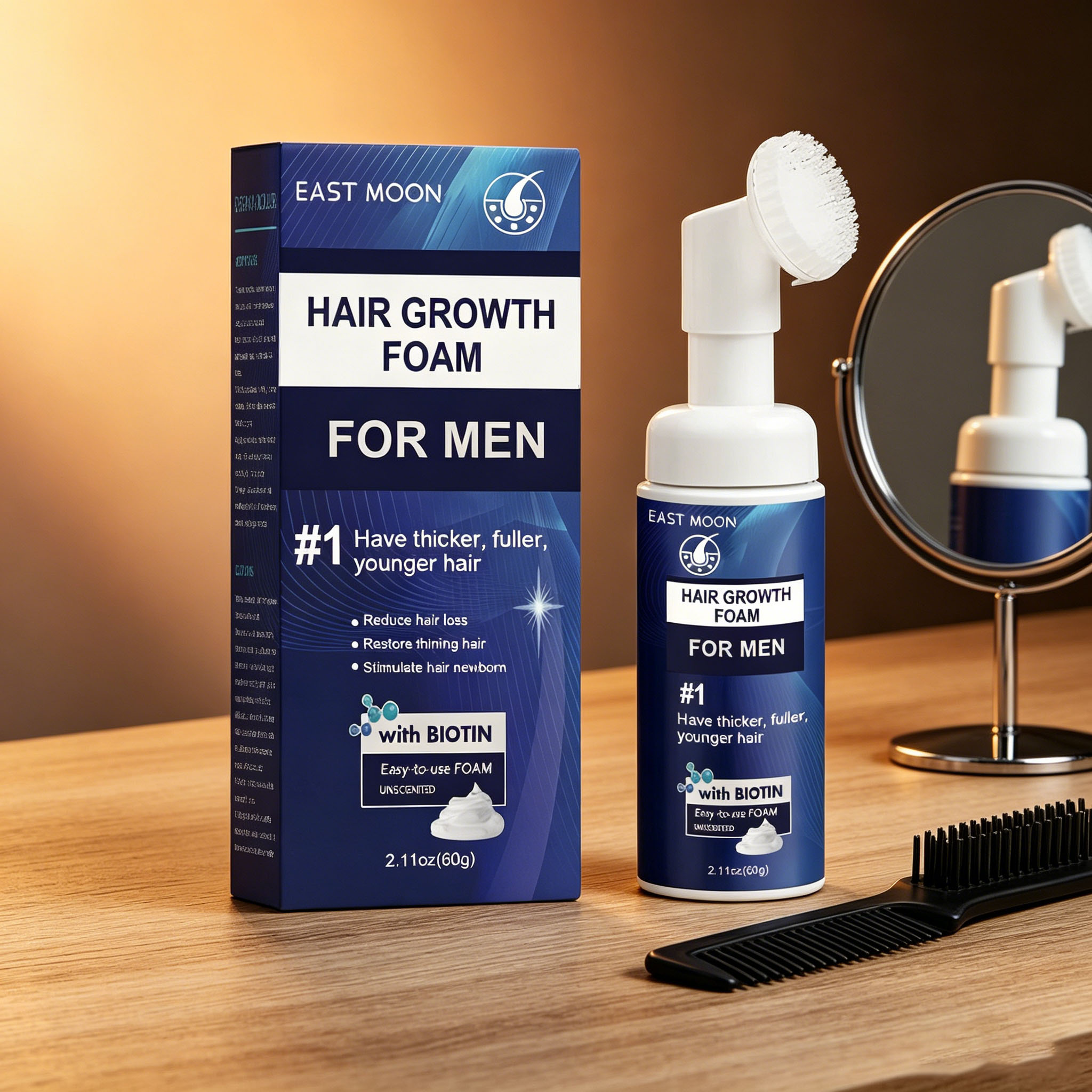 Hair Care Naturally - Schiuma per la Crescita dei Capelli