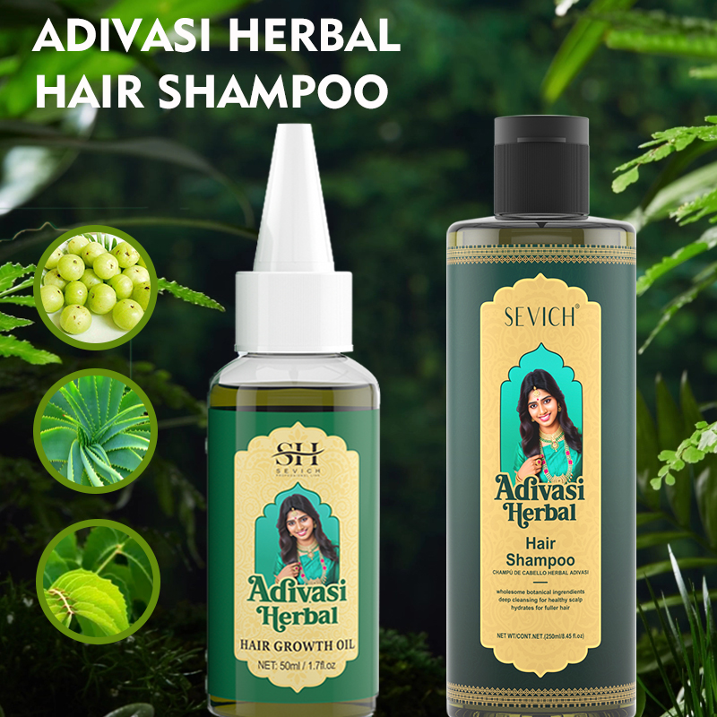 Hair Care India - Shampoo originale indiano Adivasi da 250