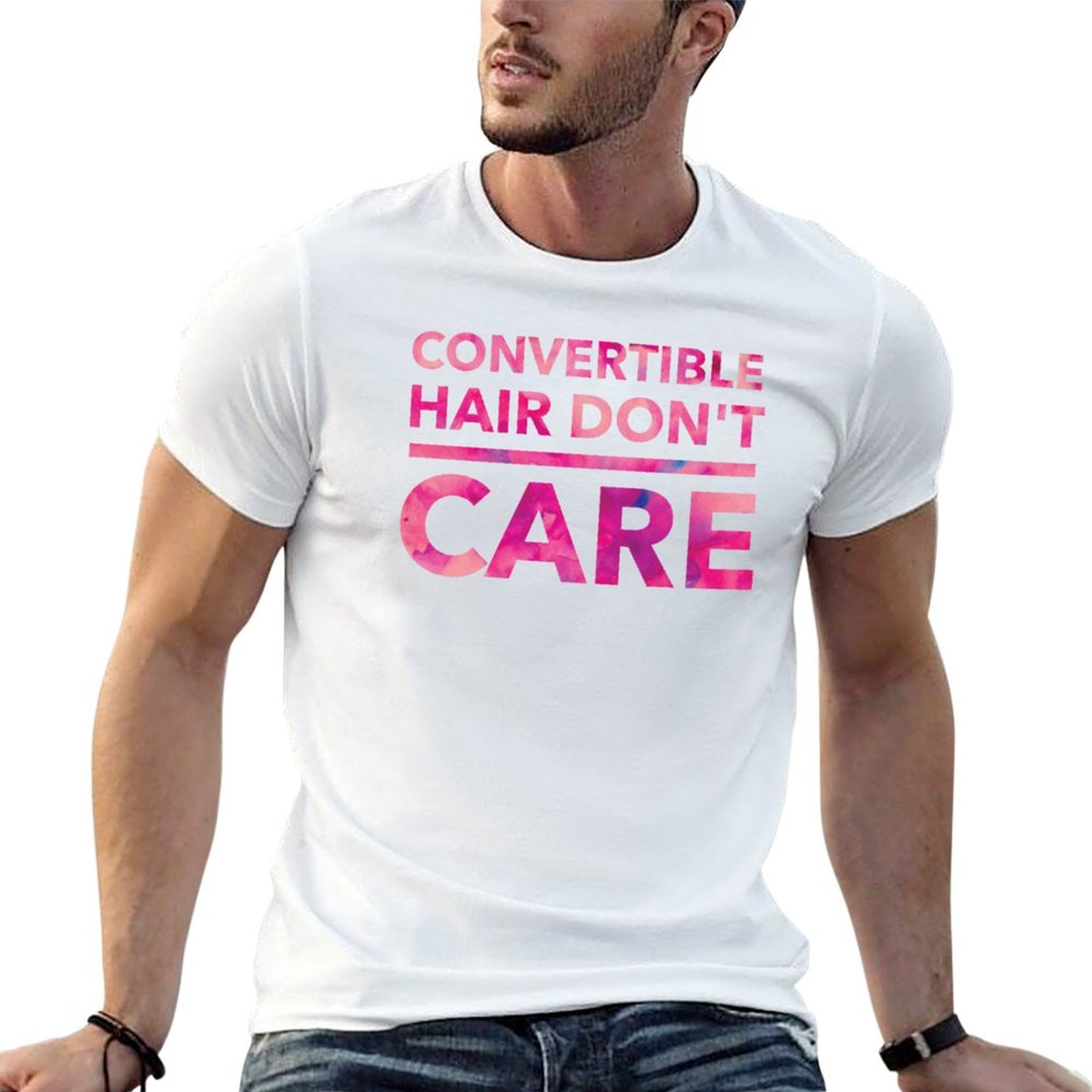 Hair Care Luxury Brands - T-shirt Convertible Hair Don't Care, t-shirt