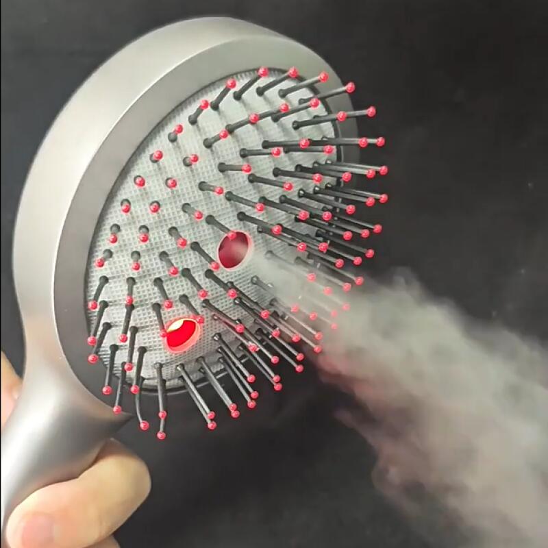 Hair Care Essential Oil - Pettine Massaggiante Digitale Elettrico a Vibrazione