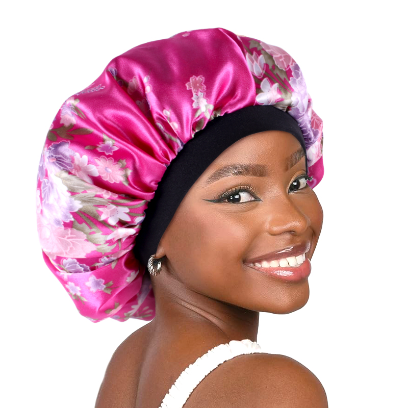Hair Care China - Cofano da donna in raso elastico
