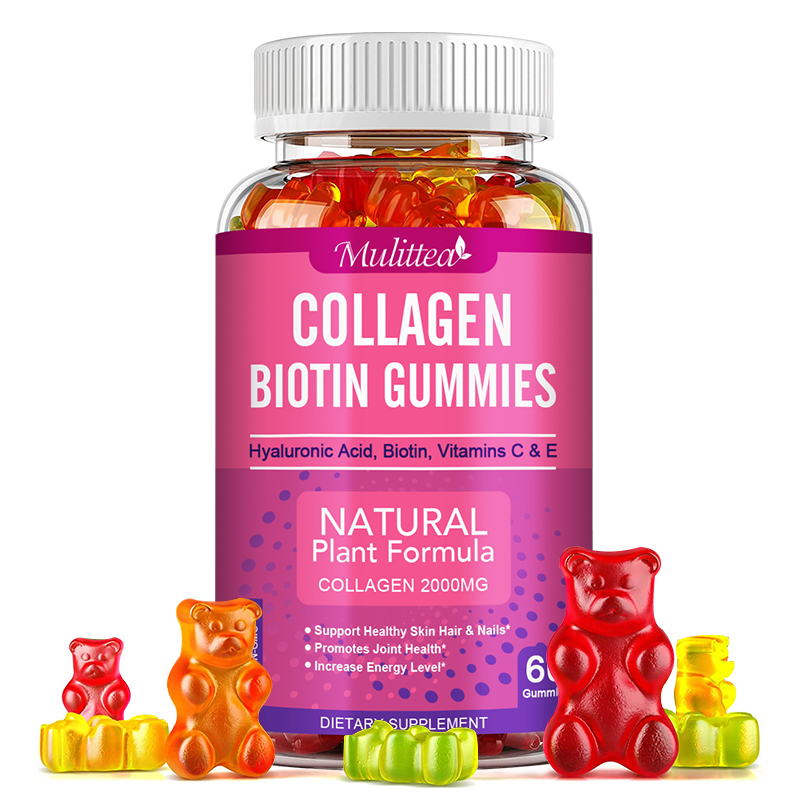 Hair Care Gummies - Le caramelle gommose al collagene Mulittea