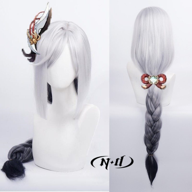 Braiding Hair Kanekalon - ND Shenhe Parrucche Cosplay Parrucchino Genshin