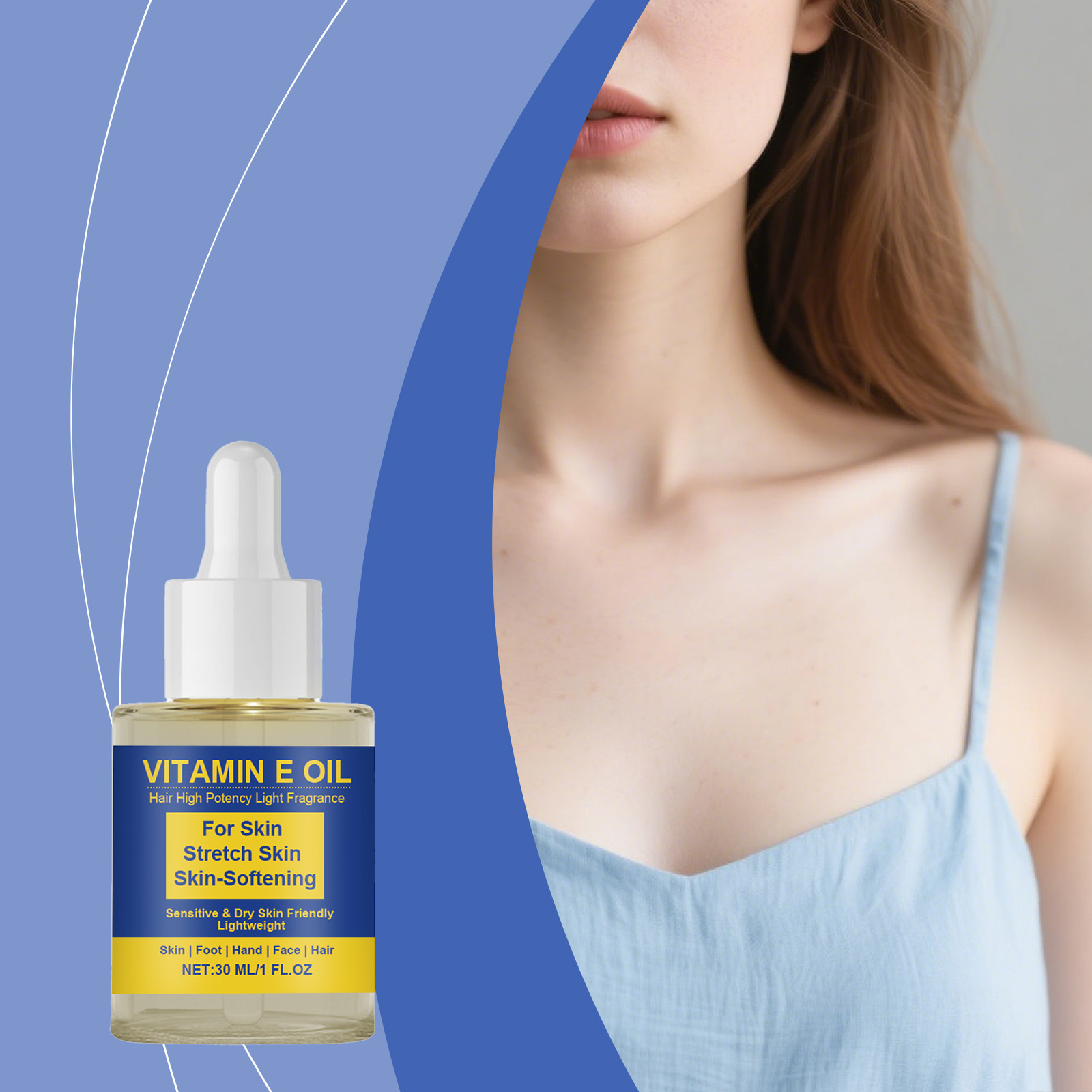 Hair Care Vitamin E - Olio alla Vitamina E - Idratazione