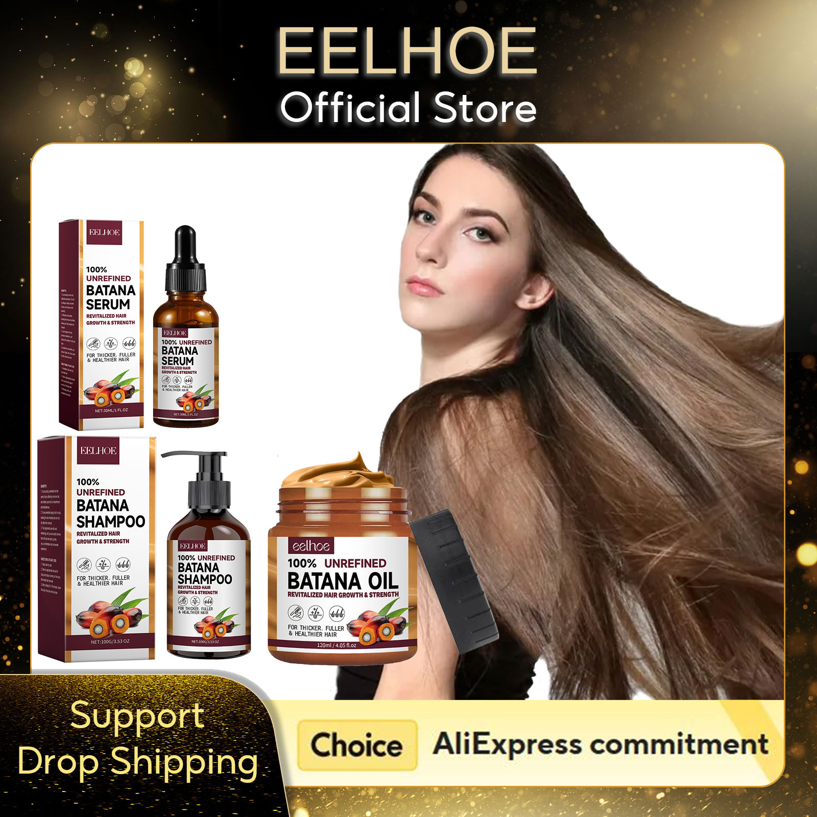 Hair Care Keratin Shampoo - EELHOE Shampoo e balsamo per la