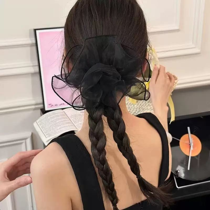 Hair Net Invisible - 1pc organza moda gonna forma intestino