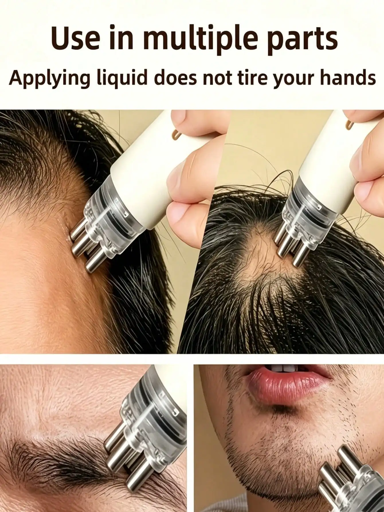 Hair Care Hair Serum - Applicatore per Cuoio Capelluto con Siero