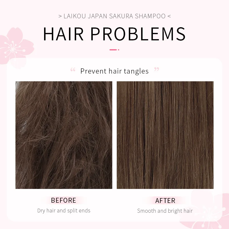 LAIKOU Giappone Sakura Shampoo - Hair Care Vitamin E recensione e prezzo