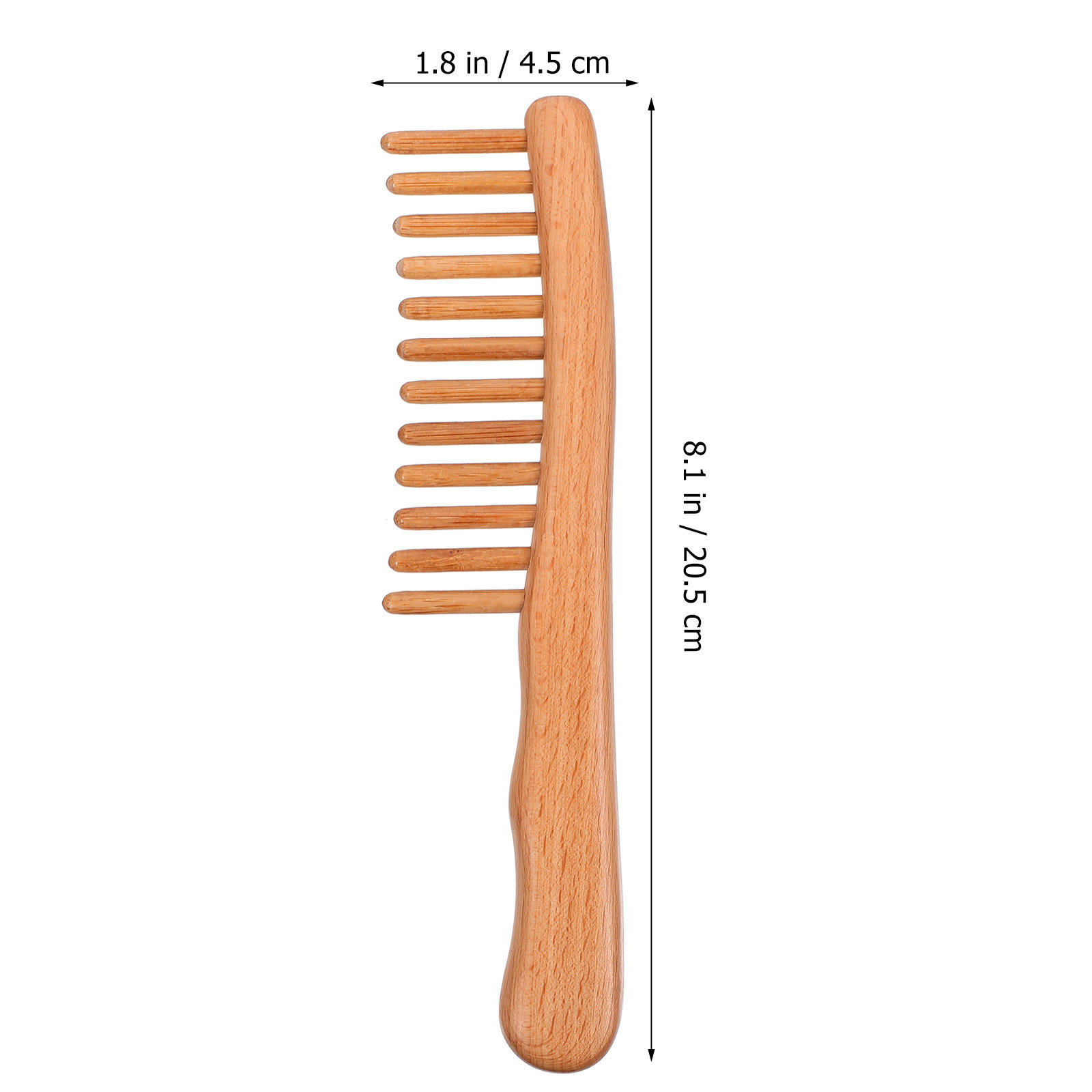 Pettine in Legno Naturale Luci - Hair Care Naturally recensione e prezzo