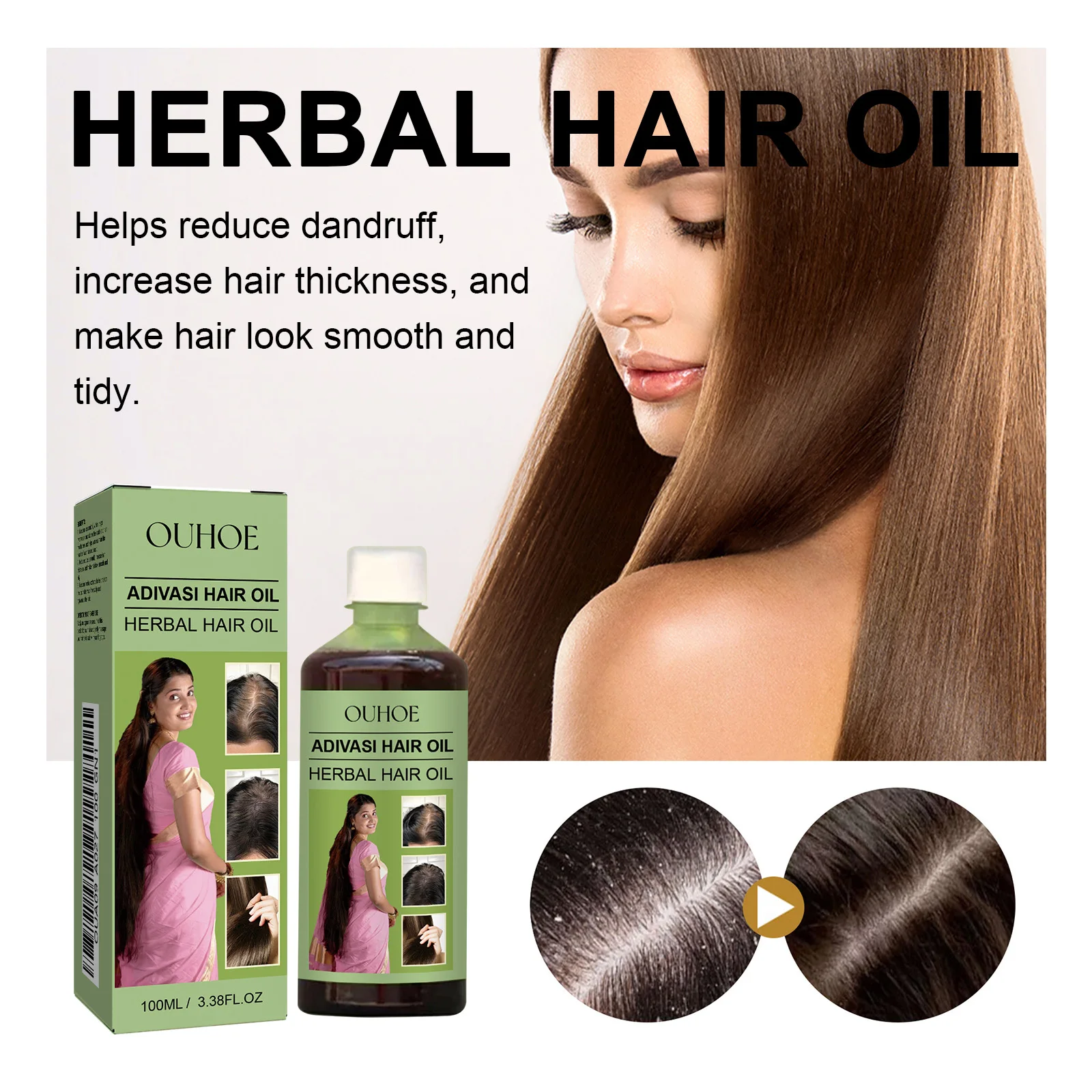 100ml Olio per la crescita dei - Hair Care India recensione e prezzo