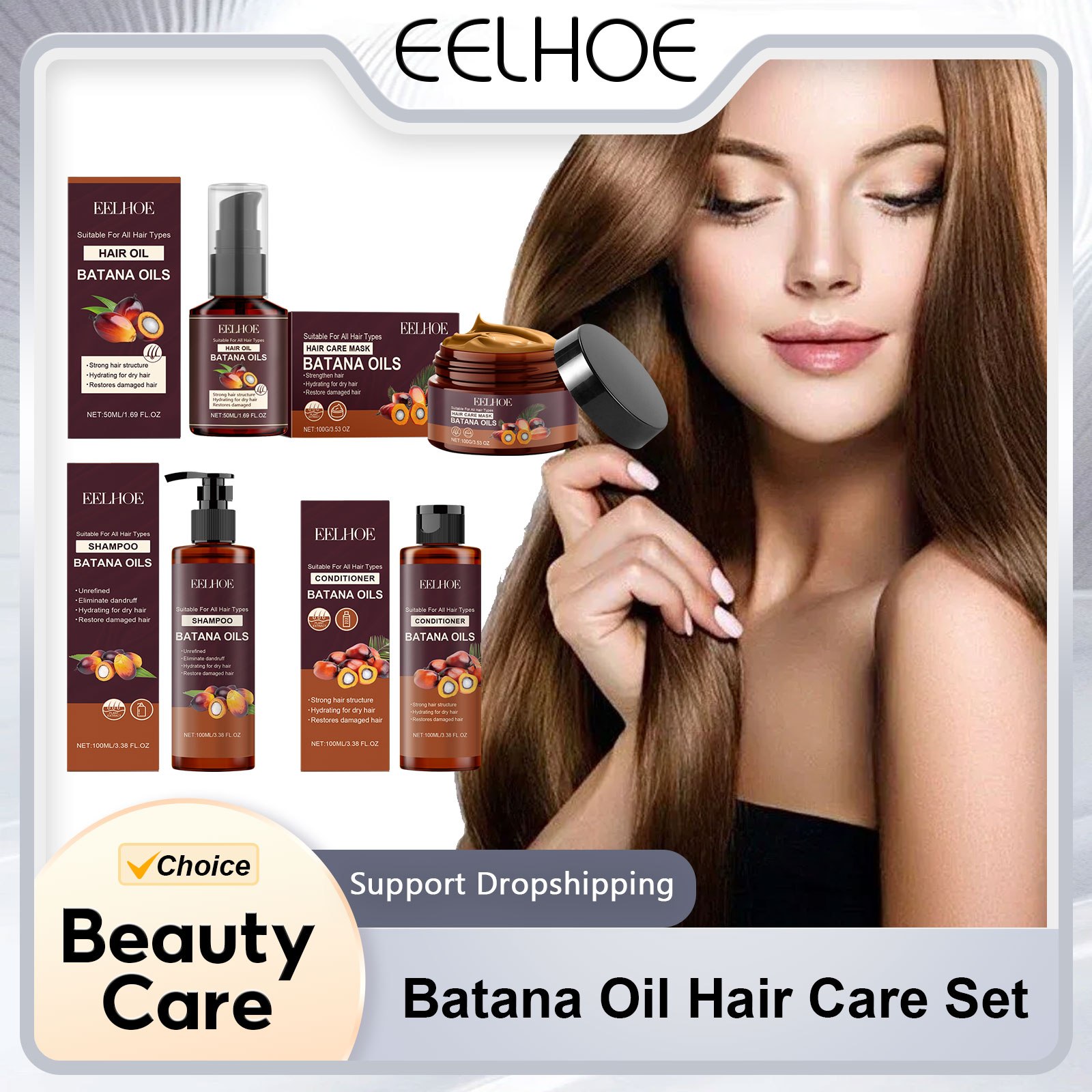 Batana Oil Set per la cura dei - Hair Care Vitamin E recensione e prezzo