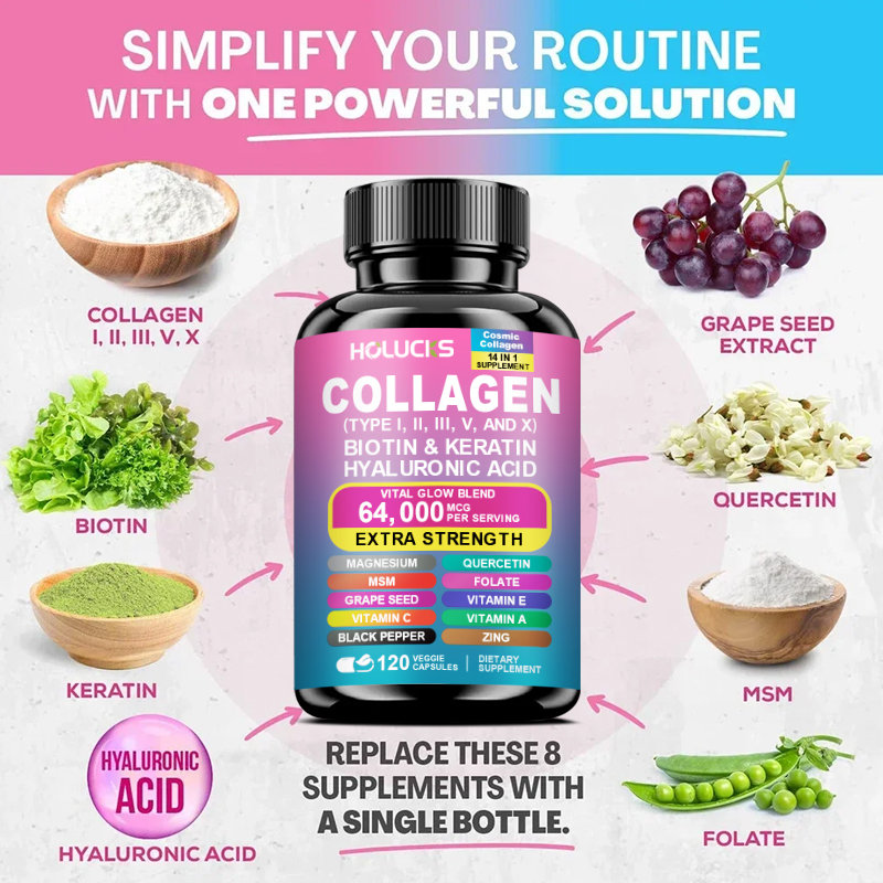 Capsule di collagene con vitam - Hair Care Vitamin E recensione e prezzo