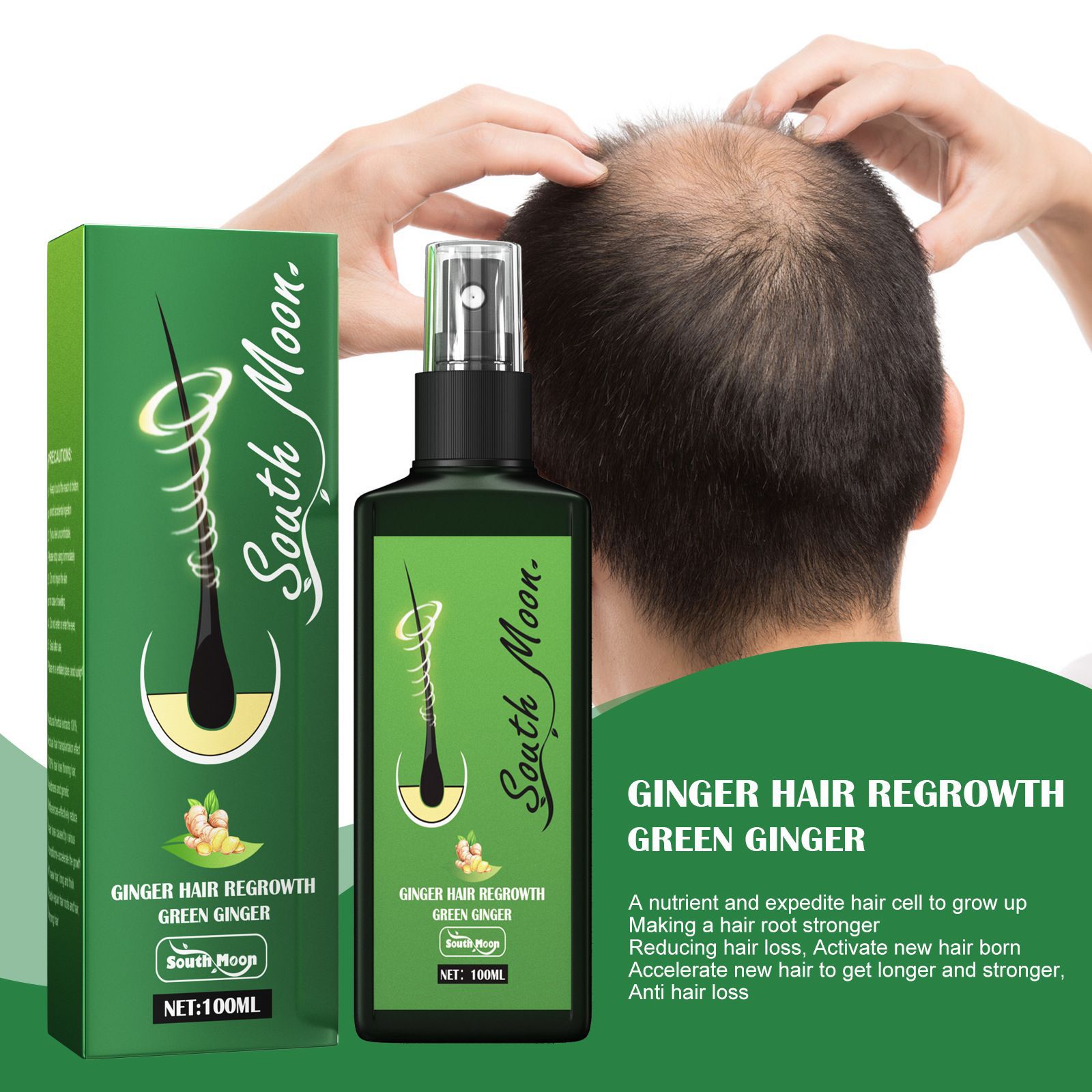 Spray per la Crescita dei Cape - Hair Care Natural Products recensione e prezzo