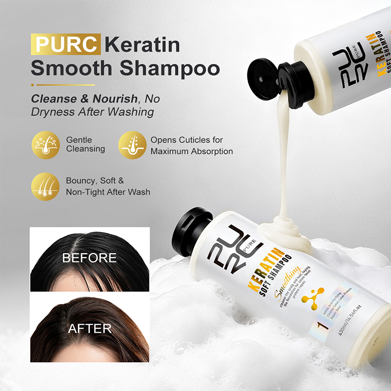 Set Trattamento Capelli PURC c - Hair Care Keratin Shampoo recensione e prezzo