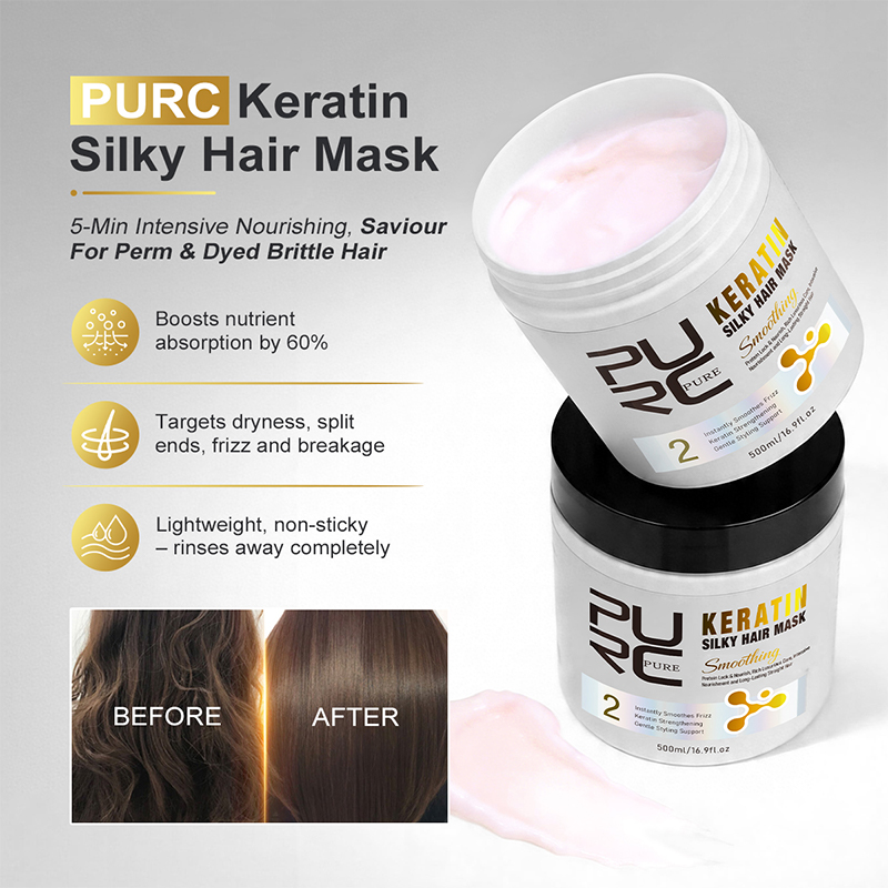 Set Trattamento Capelli PURC c - Hair Care Keratin Shampoo recensione e prezzo