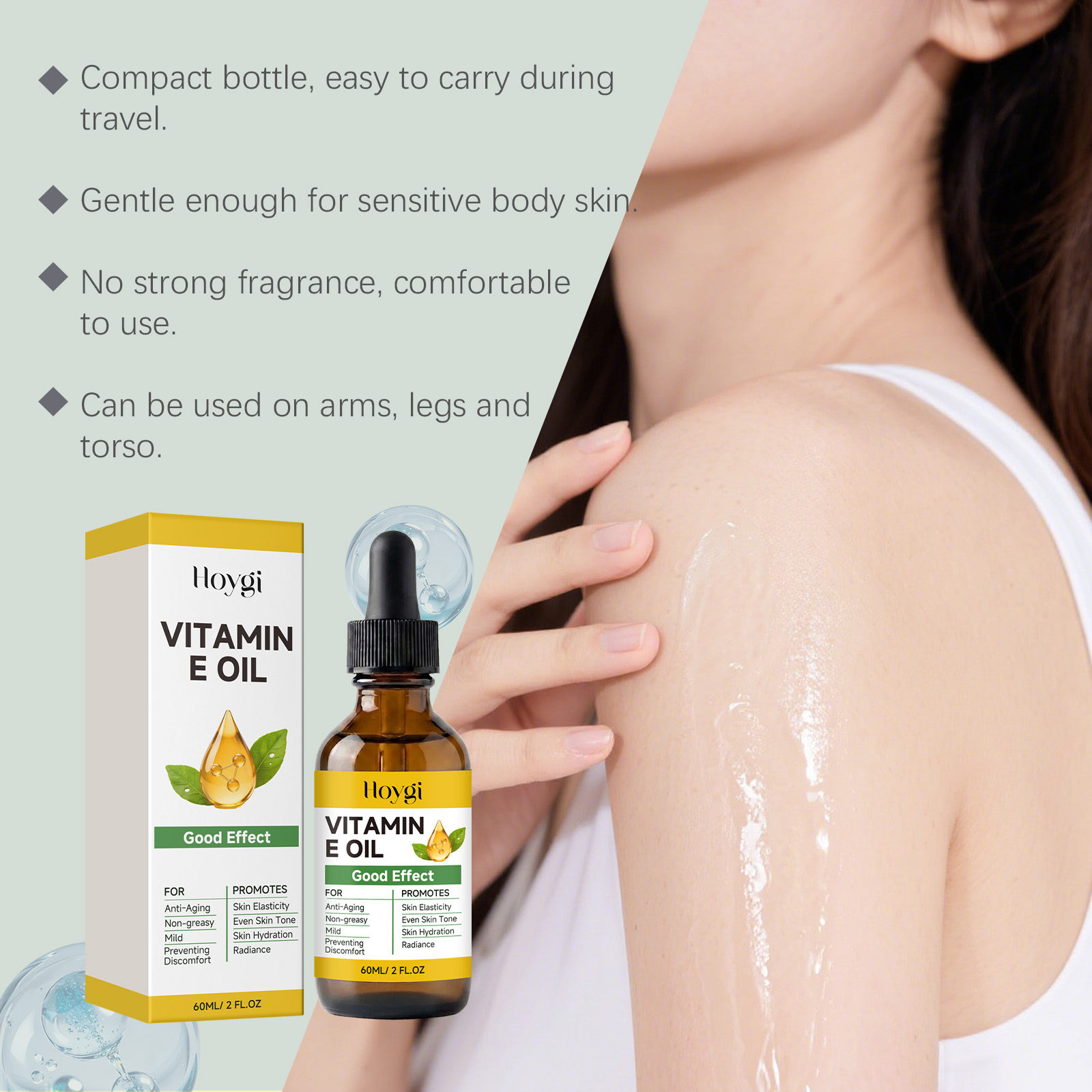 Olio di Vitamina E Idratante e - Hair Care Vitamin E recensione e prezzo