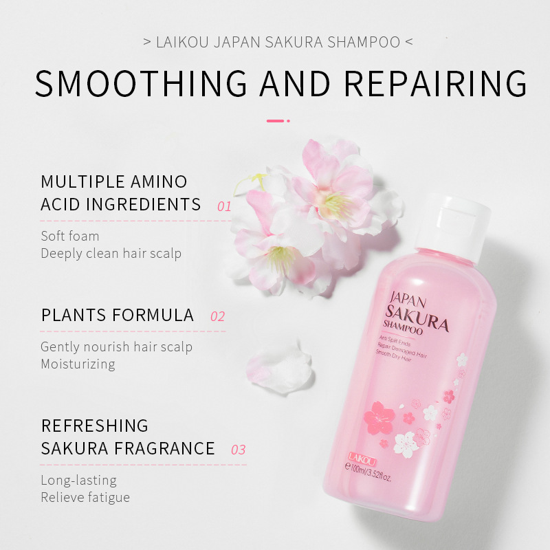 LAIKOU Giappone Sakura Shampoo - Hair Care Vitamin E recensione e prezzo