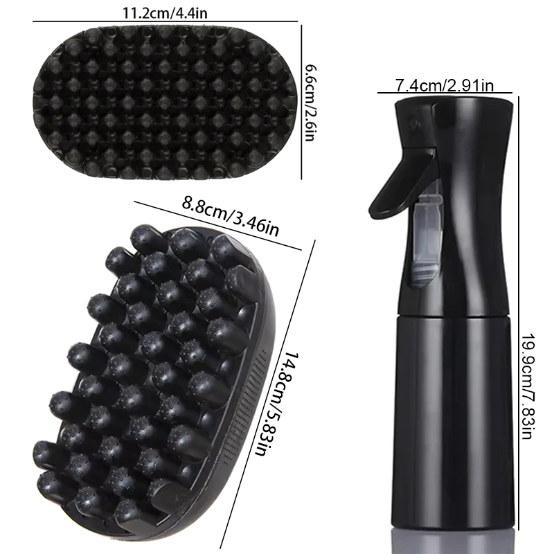 Set di 2 Spazzole per Capelli  - Twist Sponge Coil recensione e prezzo