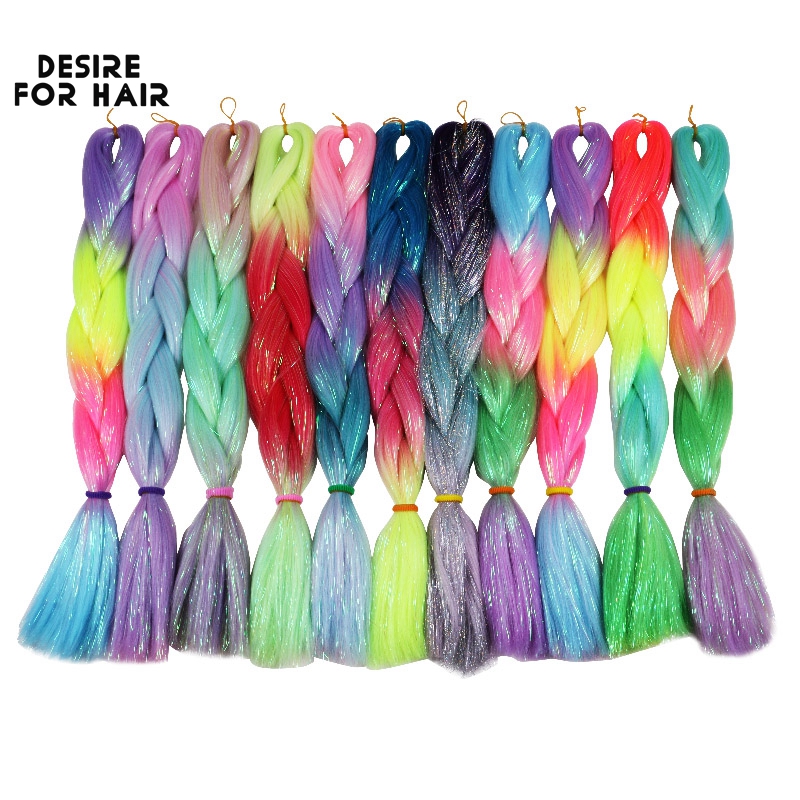 Desiderio di capelli 5 confezi - Braiding Hair Kanekalon recensione e prezzo