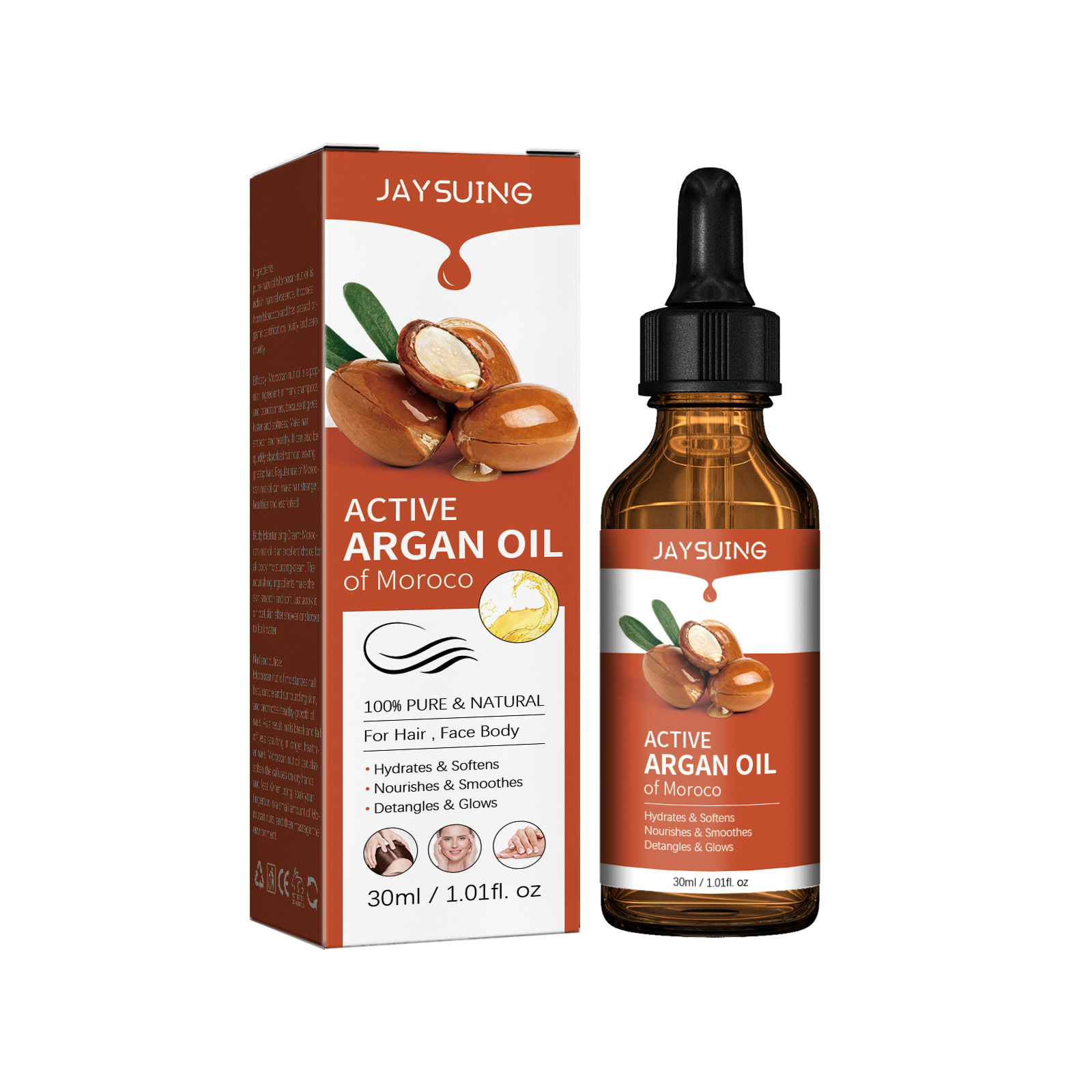 Olio di Argan per il trattamen - Hair Care Essential Oil recensione e prezzo