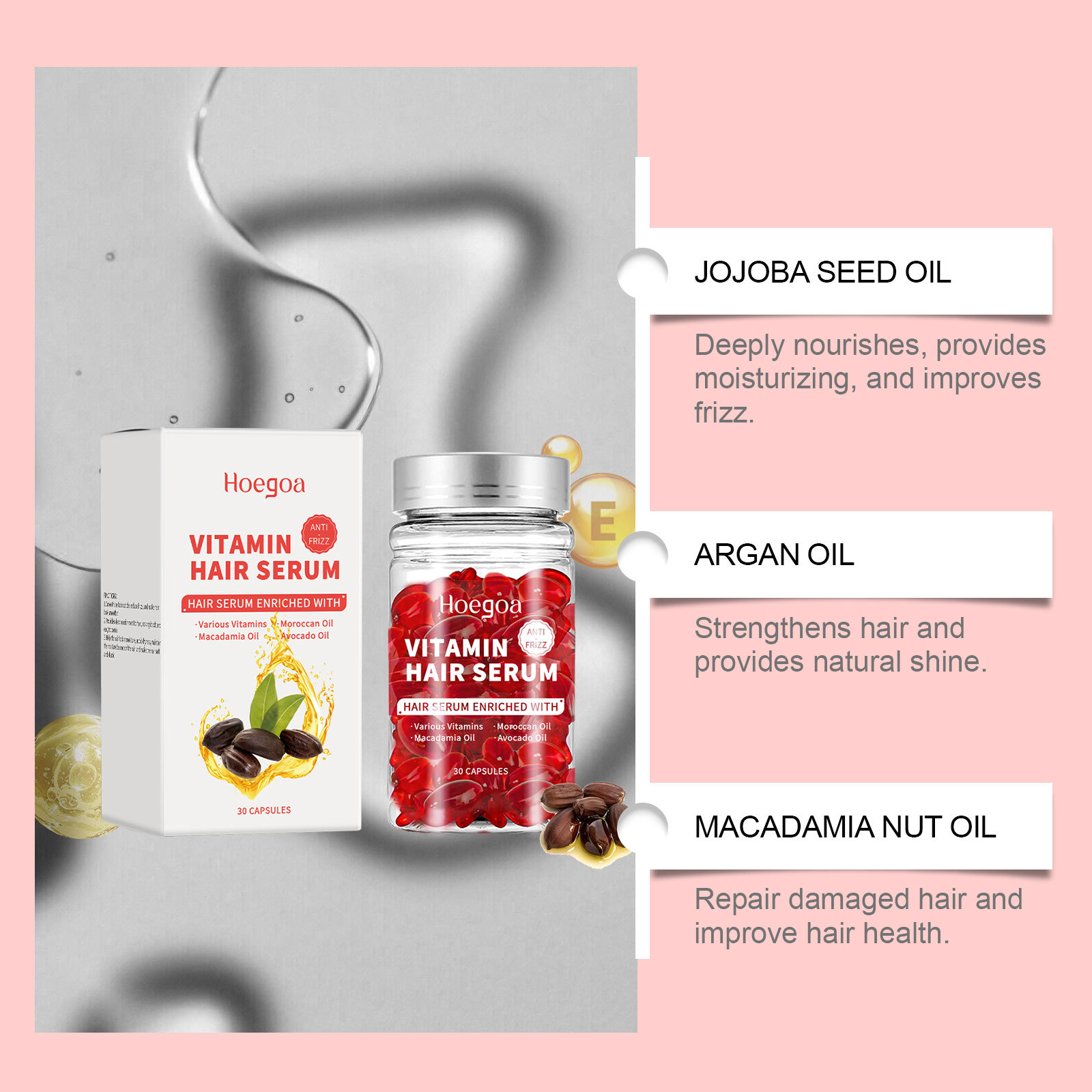 Capsule di siero per la cura d - Hair Care Hair Serum recensione e prezzo