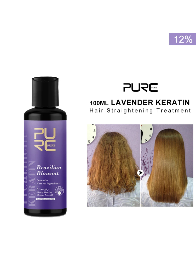 PURC Lavanda 12% Trattamento l - Hair Care Keratin Shampoo recensione e prezzo