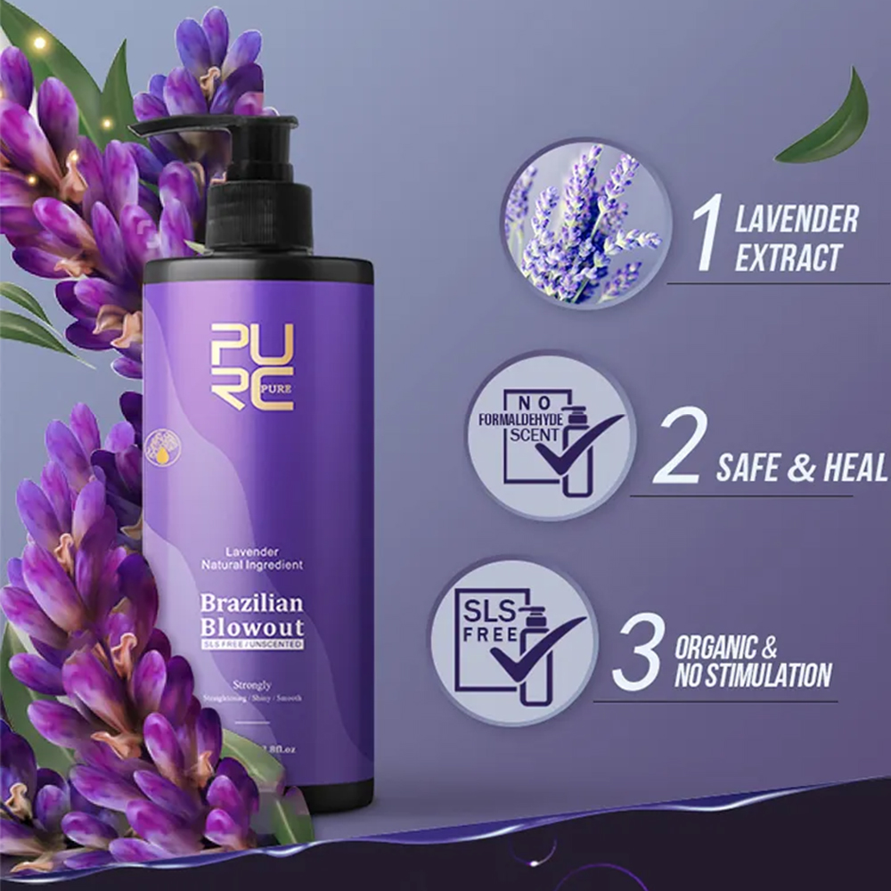 PURC Lavanda 12% Trattamento l - Hair Care Keratin Shampoo recensione e prezzo